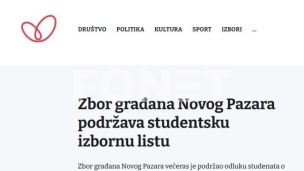 Zbor građana podržao studente 